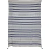 Blankets & Throws-Kirkland's Home Hand Woven Striped Throw Blanket Blue