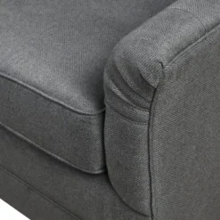 Accent Chairs-Kirkland's Home Hand-Tufted Swivel Glider Accent Chair Gray