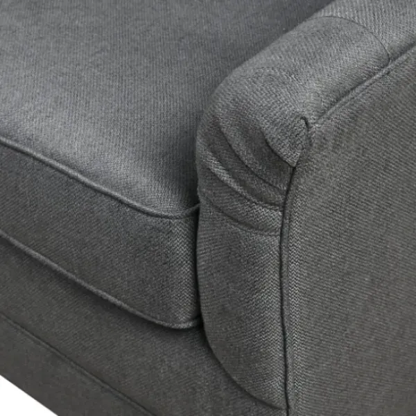 Accent Chairs-Kirkland's Home Hand-Tufted Swivel Glider Accent Chair Gray