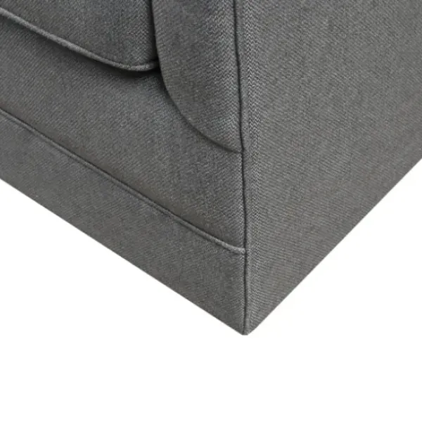 Accent Chairs-Kirkland's Home Hand-Tufted Swivel Glider Accent Chair Gray