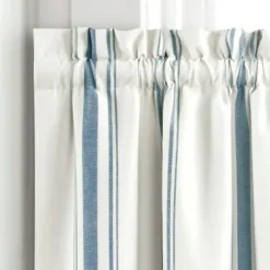Curtains & Drapes-Kirkland's Home Hazel Sheer Braid 2-Pc. Curtain Panel Set, 96 In. White