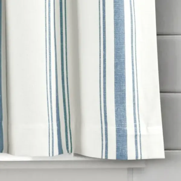 Curtains & Drapes-Kirkland's Home Hazel Sheer Braid 2-Pc. Curtain Panel Set, 96 In. White