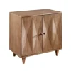 Cabinets & Sideboards-Kirkland's Home Hazelnut Prism Cabinet Brown