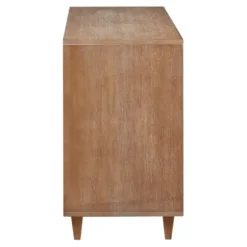 Cabinets & Sideboards-Kirkland's Home Hazelnut Prism Cabinet Brown