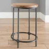 Accent & End Tables-Kirkland's Home Henley Side Table Brown/Black