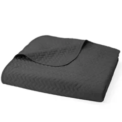 Bedspreads & Coverlets-Kirkland's Home Herring 3-Pc. Queen Quilted Coverlet Set Gray