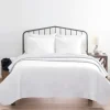 Bedspreads & Coverlets-Kirkland's Home Herringbone Quilted 3-Pc. King Coverlet Set White