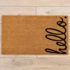 Doormats-Kirkland's Home Holiday Pups Welcome Doormat Tan/Black/Red