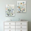 Canvas Art-Kirkland's Home Holland Spring Mix Canvas Art Prints, Set Of 2 Blue/Orange/Green
