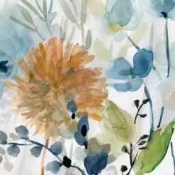 Canvas Art-Kirkland's Home Holland Spring Mix Canvas Art Prints, Set Of 2 Blue/Orange/Green