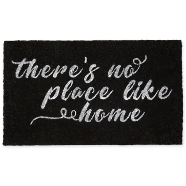 Kitchen & Floor Mats-Kirkland's Home Home Wreath Kitchen Mat White/Green