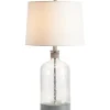 Table Lamps-Kirkland's Home Homegrown Gray Glass Jar Table Lamp White