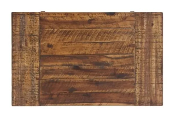 Accent & End Tables-Kirkland's Home Honey Acacia Rustic Accent Table Tan