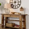 Console Tables-Kirkland's Home Honey Acacia Rustic Console Table Tan