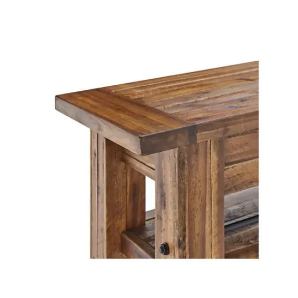 Console Tables-Kirkland's Home Honey Acacia Rustic Console Table Tan