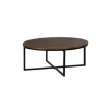 Coffee Tables-Kirkland's Home Honey Acacia Wood Round Coffee Table Tan