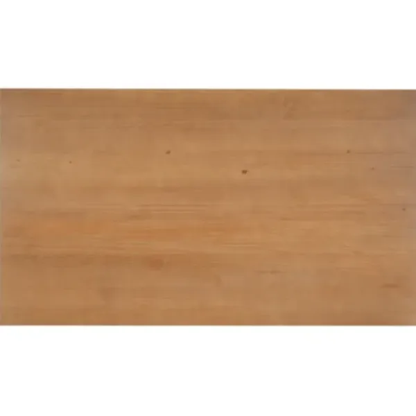 Dining Tables-Kirkland's Home Honey Brown Wood Double Pedestal Dining Table Tan