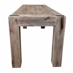 Benches & Ottomans-Kirkland's Home Honey Brushed Acacia Wood Rustic Bench Brown