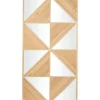 Wall Quotes & Signs-Kirkland's Home Honey Geometric Mirror Rec Gle Wall Plaque Tan