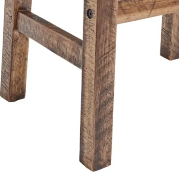 Bar Stools & Counter Height Stools-Kirkland's Home Honey Saddle Seat Wood Counter Stool Brown