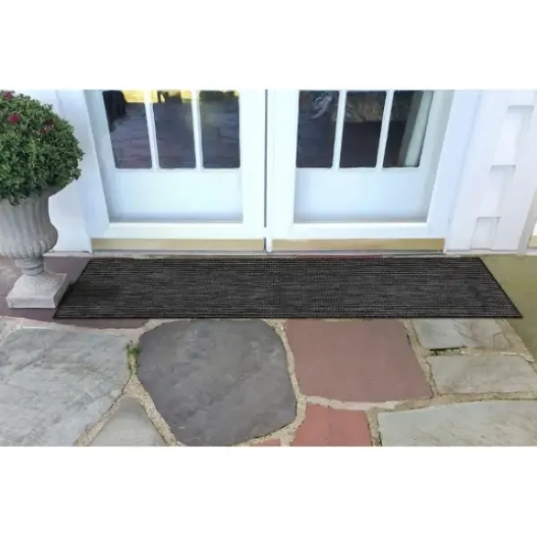 Outdoor Rugs-Kirkland's Home Honeycomb Bees Outdoor Area Rug, 5X7 Brown/Yellow