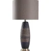 Table Lamps-Kirkland's Home Honeycomb Bronze And Gold Table Lamp Gold/Brown