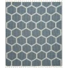 Blankets & Throws-Kirkland's Home Honeycomb Cotton Throw Blue