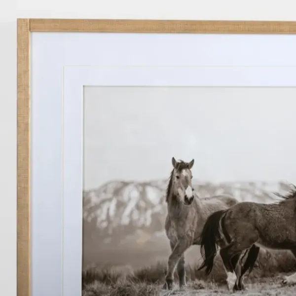 Framed Art-Kirkland's Home Horse Friends Framed Art Print Black/White