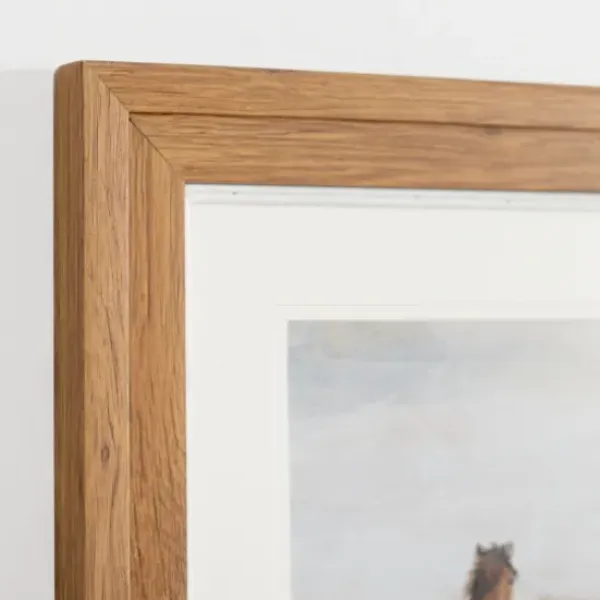 Framed Art-Kirkland's Home Horse Stampede Framed Art Print Brown/Gray