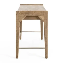 Office Furniture-Kirkland's Home Hunter Wood 2-Drawer Desk Brown
