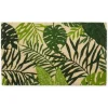 Doormats-Kirkland's Home Hunter Woodgrain Ornamental Entry Doormat Blue/Tan
