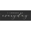 Wall Quotes & Signs-Kirkland's Home I Choose Us Every Day Canvas Wall Plaque Black/White