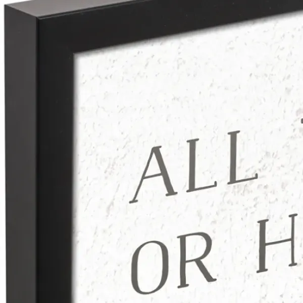 Wall Quotes & Signs-Kirkland's Home I Owe To My Mother Framed Canvas Art Print White/Gray