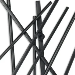 Wall Plaques-Kirkland's Home Icilio Abstract Linear Wall Plaque Black