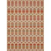 Outdoor Rugs-Kirkland's Home Ikat Diamond Indigo Outdoor Area Rug, 5X7 Blue/White/Tan