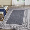 Outdoor Rugs-Kirkland's Home Ikat Diamond Sunset Outdoor Area Rug, 5X7 Red/Yellow/White