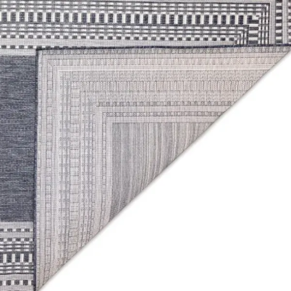 Outdoor Rugs-Kirkland's Home Ikat Diamond Sunset Outdoor Area Rug, 5X7 Red/Yellow/White