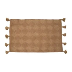 Outdoor Rugs-Kirkland's Home Ikat Vibrant Tan Outdoor Area Rug, 5X7 Tan/Blue/Gray