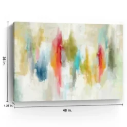 Canvas Art-Kirkland's Home In Color Giclee Canvas Art Print, 48X36 In. Multi