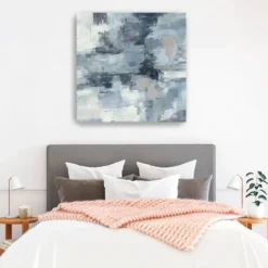 Canvas Art-Kirkland's Home In The Clouds Canvas Art Print, 40X40 In. Blue/Gray