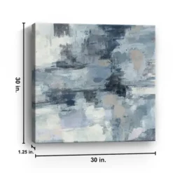 Canvas Art-Kirkland's Home In The Clouds Canvas Art Print, 30X30 In. Blue/Gray