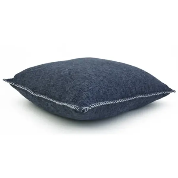 Pillows-Kirkland's Home Indigo Chunky Weave Pillows, Set Of 2 Blue