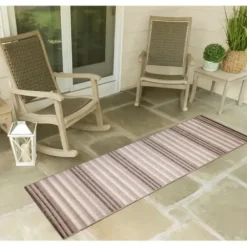Outdoor Rugs-Kirkland's Home Indigo Shibori Outdoor Area Rug, 6X9 Blue