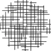 Wall Plaques-Kirkland's Home Inigo Abstract Linear Ii Wall Plaque Black