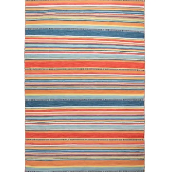 Outdoor Rugs-Kirkland's Home Intertwine Indoor/Outdoor Area Rug, 7X9 Black