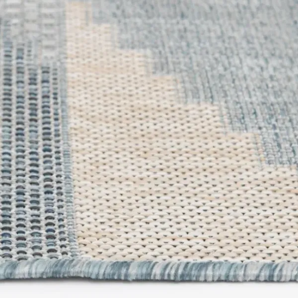 Outdoor Rugs-Kirkland's Home Intertwine Indoor/Outdoor Area Rug, 4X7 Black