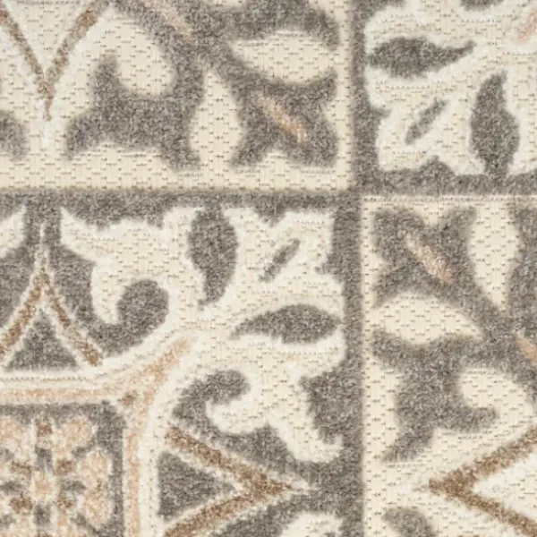Outdoor Rugs-Kirkland's Home Intertwine Indoor/Outdoor Runner Black