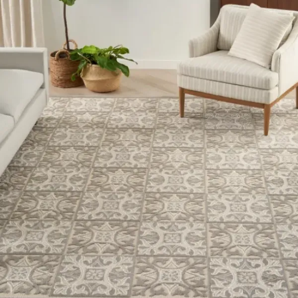 Outdoor Rugs-Kirkland's Home Intertwine Indoor/Outdoor Runner Black
