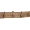 Hooks-Kirkland's Home Intricate Carved Diamond Wood Wall Hooks