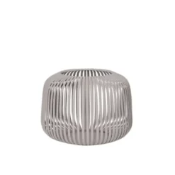 Lanterns-Kirkland's Home Irma Steel Small Open Rods Lantern Gray